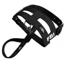 31258 - Conjunto Guia e Peitoral Premium para Cães Passeio FBI Preto - Nº09