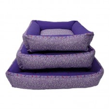 31565 - Cama para Cachorro Super Confortável Quadrada c/ Ziper 42x42cm - P