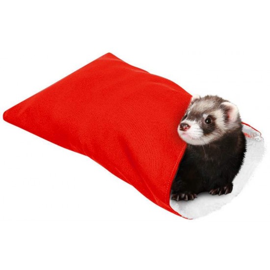 Saco Crock De Dormir C/ Pele P/ Ferrets E Outros Roedores Animalissimo