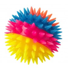 35055 - BOLA MESCLA COM LED 7,5CM ANIMALISSIMO