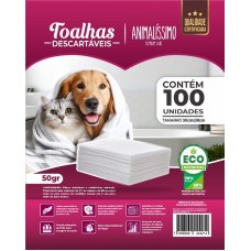 34705 - TOALHA DESCARTAVEL 30X38CM PCT C/100UN