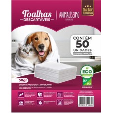 34703 - TOALHA DESCARTAVEL 50X70CM PCT C/50UN