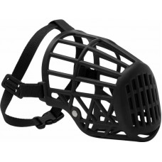 34711 - Kit Focinheira Plástica Ajustável P/ Cães Banho e Tosa - Nº 01 ao Nº 07