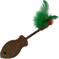 35141 - BRINQ P/GATOS PEIXINHO C/CATNIP E PENAS