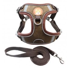 35197 - CJ GUIA E PEITORAL COLETE SUEDE COLORS M