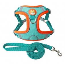 35196 - CJ GUIA E PEITORAL COLETE SUEDE COLORS P