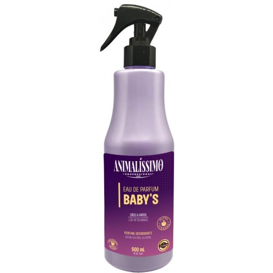 Perfume Pet Baby’s Prof Care 500ml – Fragrância Suave e Segura para Filhotes