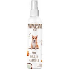33810 - Perfume Profissional Premium P/ Cães Coco e Caramelo Animalissimo - 50ml