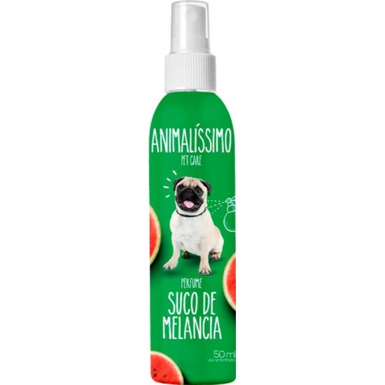Perfume Profissional Premium P/ Cães Suco de Melancia Animalissimo - 50ml