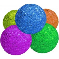 35497 - BOLA CRISTAL PET C/GUIZO PEQ PCT C/12UN