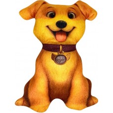 35293 - BRINQ PELUCIA MASCOTE TOFFE ANIMALISSIMO