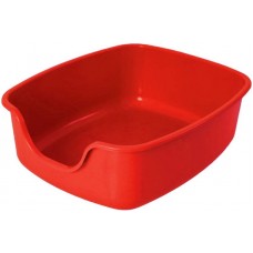 35592 - BANDEJA SANITARIA JUMBO 62X50X20 VERMELH