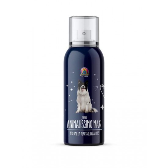 Perfume Profissional Premium P/ Cães Aerossol Maxx Animalissimo - 150ml