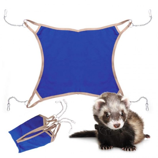 Rede de Descanso C/ Correntes P/ Ferrets E Outros Roedores Animalissimo