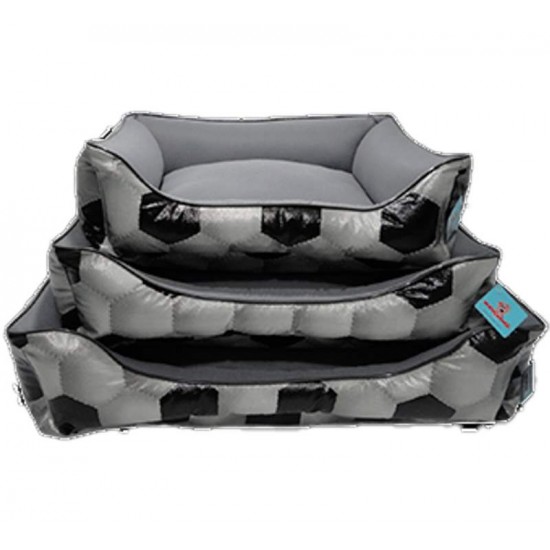 Cama Corino Retangular Animalissimo c/ Ziper 58x46cm - Tam P