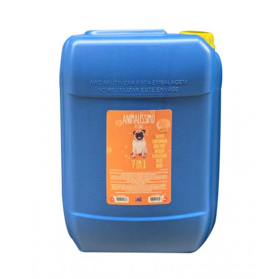 Shampoo e Condicionador Animalissimo Pet Care 7x1 - 20L