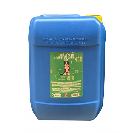 Shampoo e Condicionador Animalissimo Pet Care Neutro - 20L