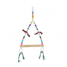 32534 - Brinquedo para Calopsita Animalissimo c/ Balanço Triangular - 30x18cm