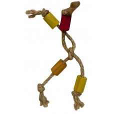 33306 - Brinquedo para Pássaros Sisal Fundo Modelo 02 Animalissimo