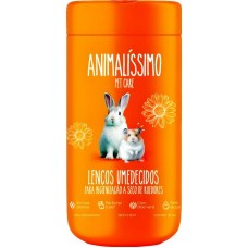 33912 - Lenços Umedecidos Animalenço Para Roedores 75 uni