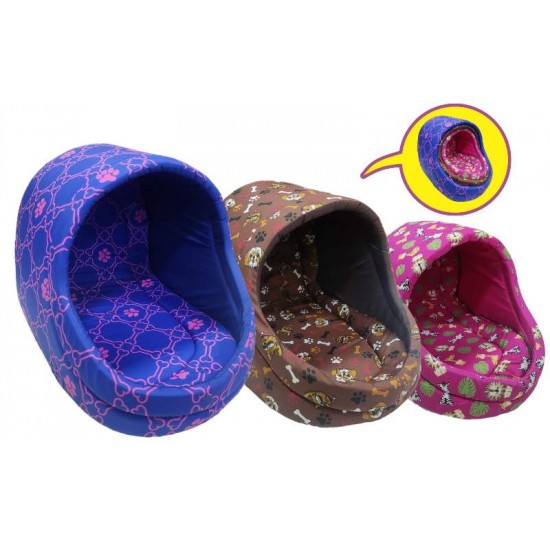 Jogo Caminha Pet Cama Igloo Especial Animalissimo - 03 Unidades