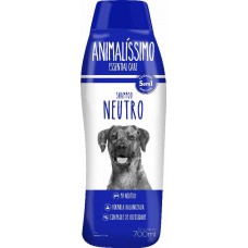 34021 - Shampoo Animalissimo Essential Care 5x1 Neutro C/ Controle De Oleosidade - 700ml