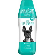 34022 - Shampoo Animalissimo Essential Care 5x1 Peles Sensíveis C/ Extrato De Aveia - 700ml