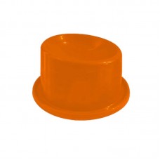 34076 - Comedouro Postura Correta + Anti Formiga para Gatos Laranja Neon - 80ml