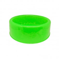 34105 - Comedouro Ração e Água Verde Neon Nº01 Animalissimo - 300ml