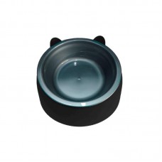 34132 - Comedouro Premium com Orelha para Gatos Preto - 250ml