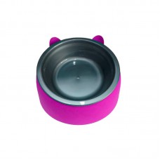 34133 - Comedouro Premium com Orelha para Gatos Rosa - 250ml