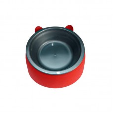 34134 - Comedouro Premium com Orelha para Gatos Vermelho - 250ml