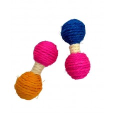 34211 - Brinquedo P/ Gatos Halter Arranhador Sisal Animalissimo - 13x05cm