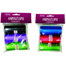 34216 - Kit Cata Caca Saquinhos de Lixo Refil C/ 03 Unidades Animalissimo