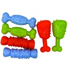 34258 - Brinquedo Mordedor P/ Cães Petfood Mix Animalissimo - 03 Unidades