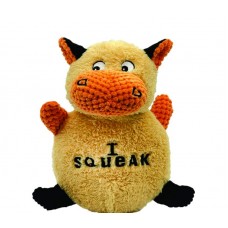 34309 - Brinquedo P/ Cães Pelucia Vaca Puf Animalissimo