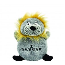 34311 - Brinquedo P/ Cães Pelucia Leão Puf Animalissimo