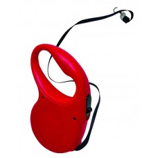 34384 - Guia Retratil Coleira P/ Passeio Cães e Gatos Animalissimo - 5m