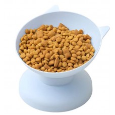 34405 - Comedouro e Bebedouro Alto Elevado Ergonômico P/ Gatos Colors - 300ml