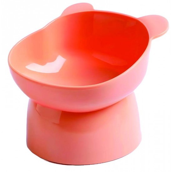 Comedouro P/ Gatos Elevado Ergonômico Postura Correta - Ursinho