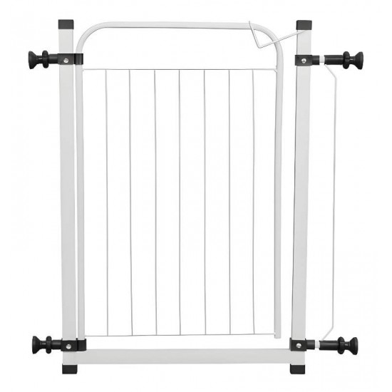 Portão Aramado C/ Alongador Grade De Proteção P/ Cães Crianças - 79x70cm