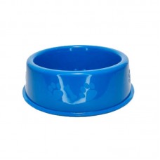 34500 - Comedouro/ Bebedouro de Plástico para Cães Animalissimo Azul 600ml - Nº02
