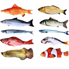 34621 - Brinquedo P/ Cães Pelucia Mix Peixinho Animalissimo