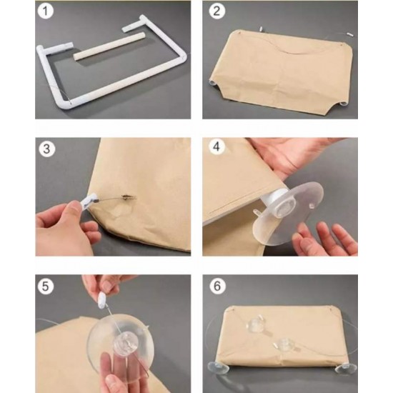 CAMA SUSPENSA C/VENTOSA P/GATOS 