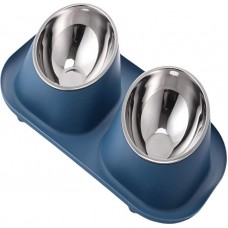 34918 - COMEDOURO DUPLO INOX ANTI FORMIGA 500ML